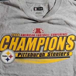 Vintage Pittsburgh Steelers AFC champions t-shirt